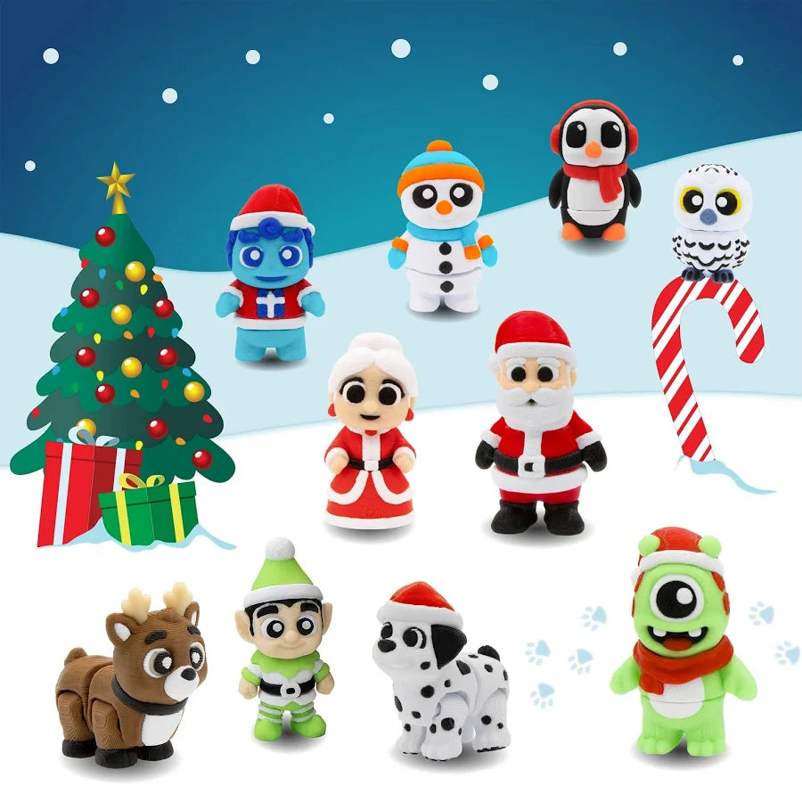 Christmas Wigglitz 12 Pack