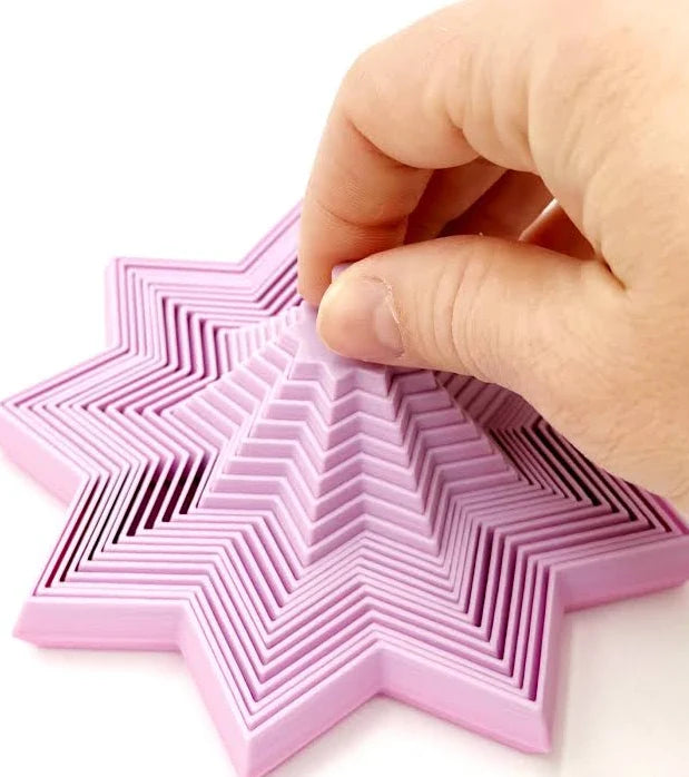 Collapsing Star Fidget NEW 2026 - Assorted Colors