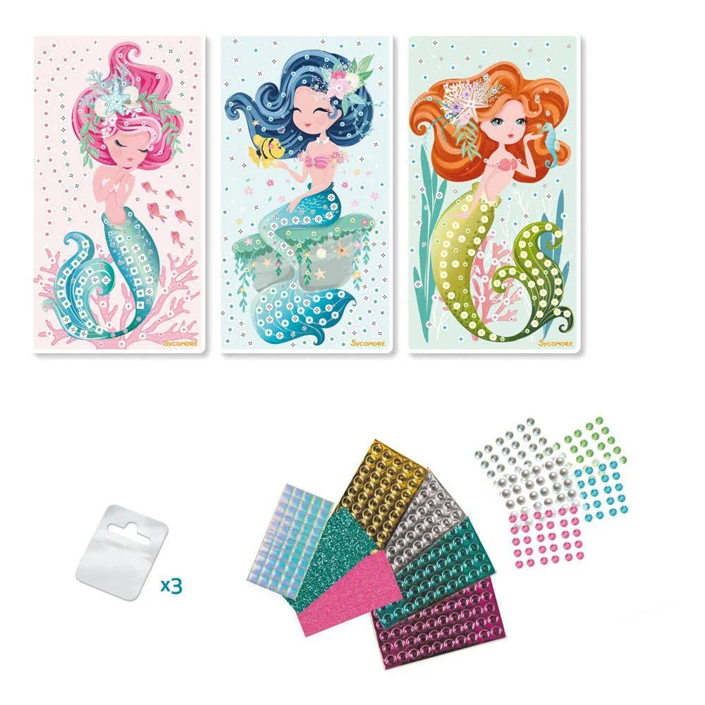 Mosaics Mermaid - Stick'N Fun