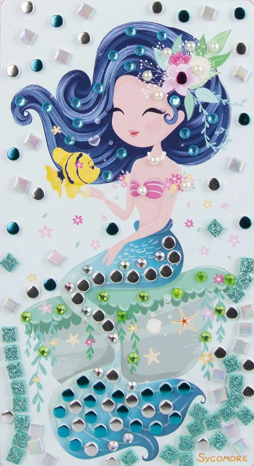 Mosaics Mermaid - Stick'N Fun