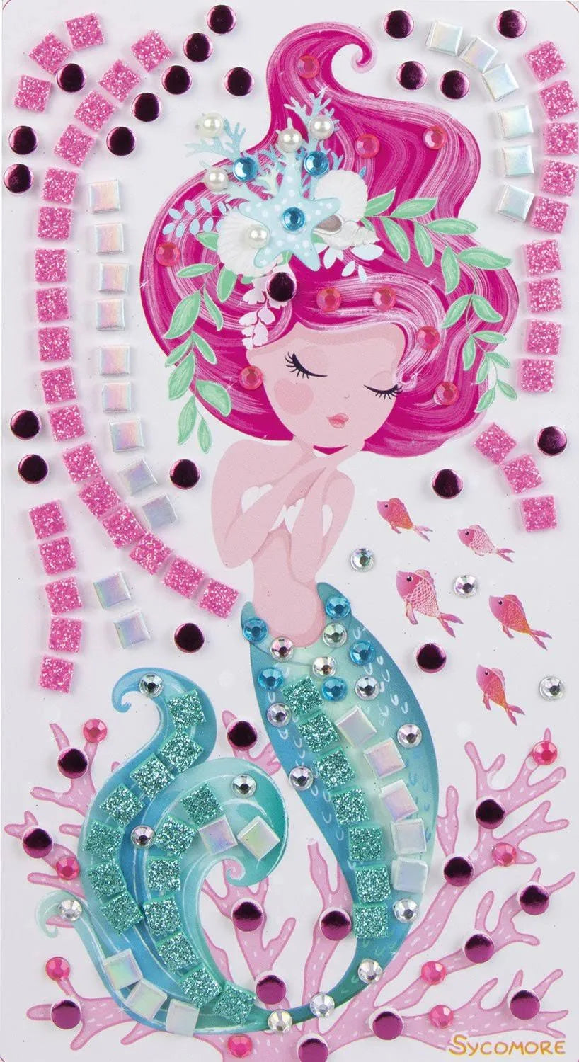 Mosaics Mermaid - Stick'N Fun
