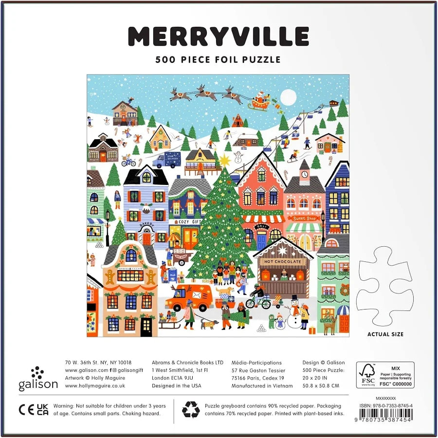 Merryville Puzzle 500 Foil