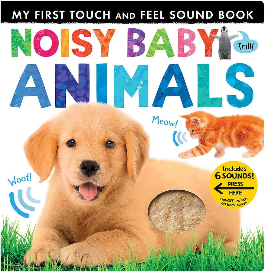 Noisy Baby Animals Sound Book with 6 Animal Sounds