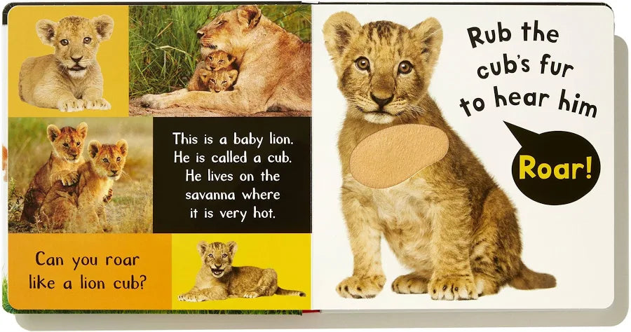 Noisy Baby Animals Sound Book with 6 Animal Sounds