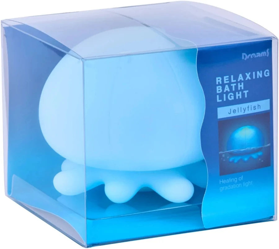 Relaxing Bath Light Jellyfish Blue