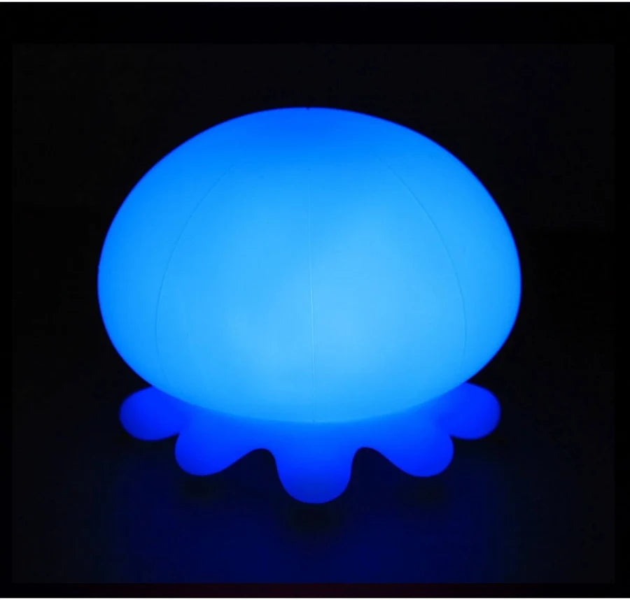 Relaxing Bath Light Jellyfish Blue