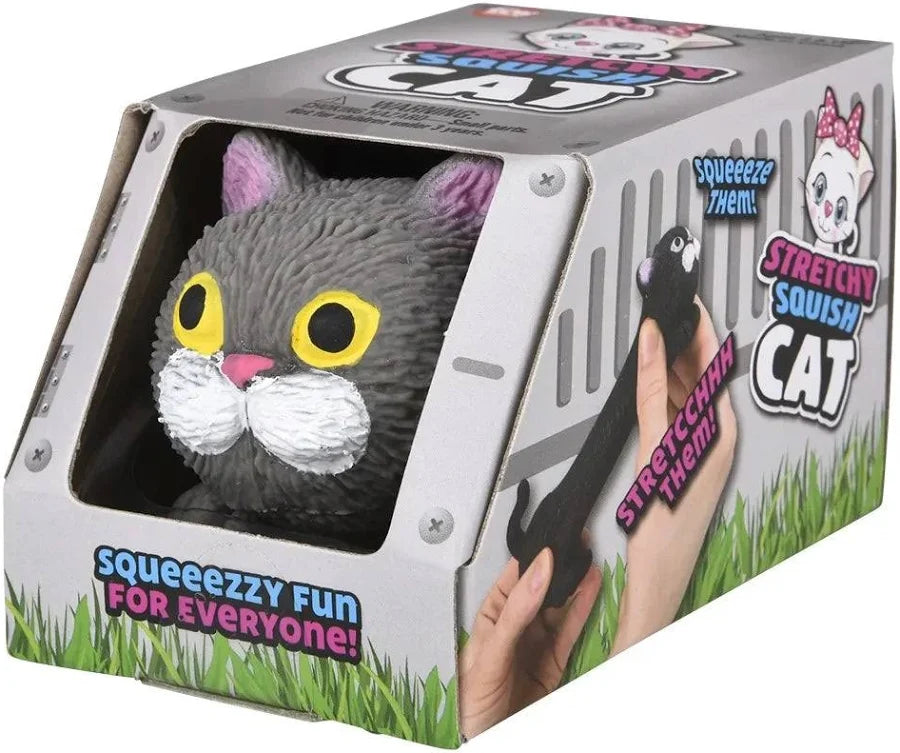 4" Stretchy, Squish Cat (assortment - sold individually)