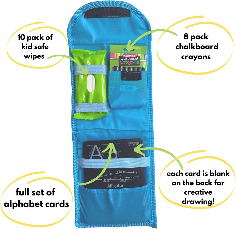 Reusable Chalkboard Travel Activity Kit