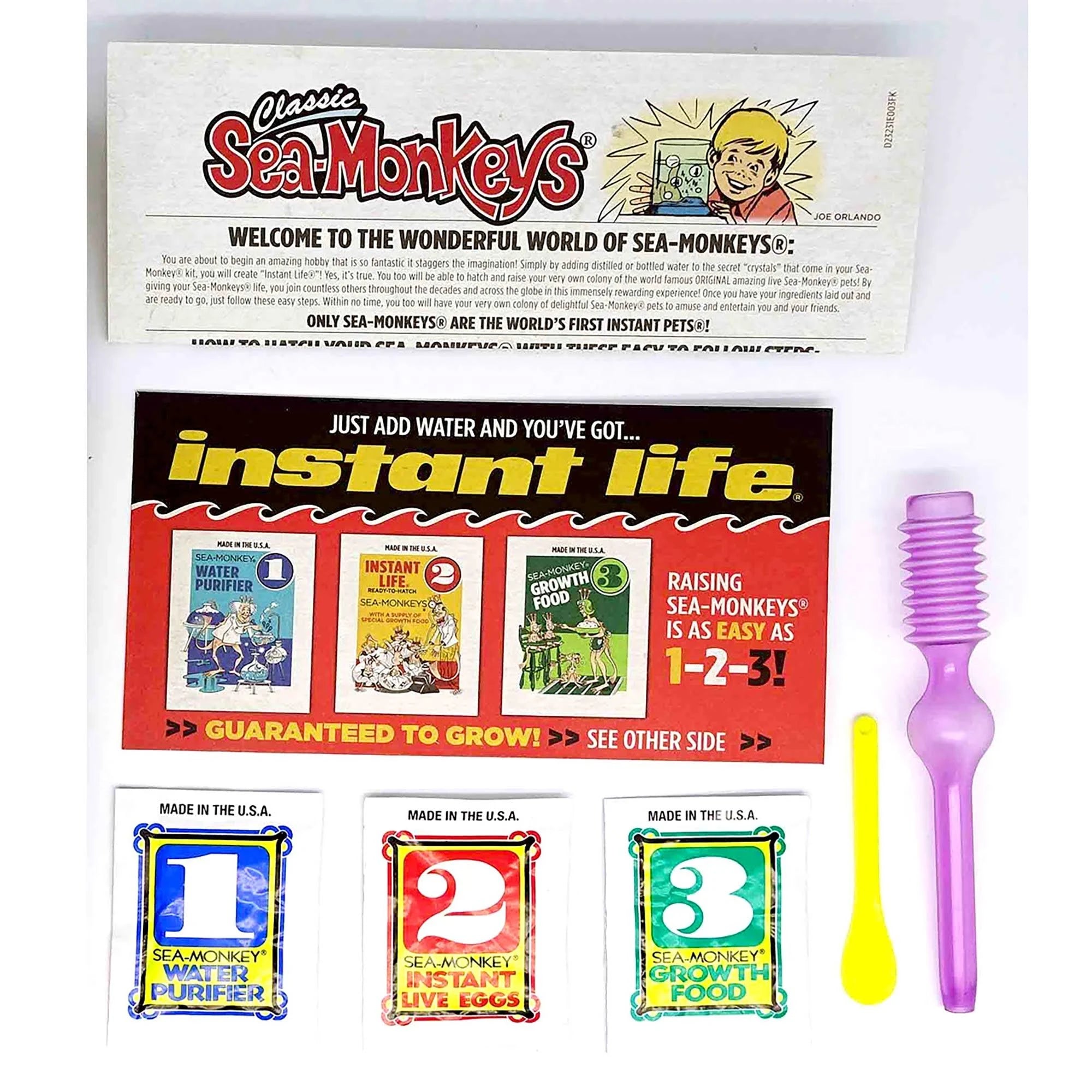 Sea Monkeys Retro Instant Life