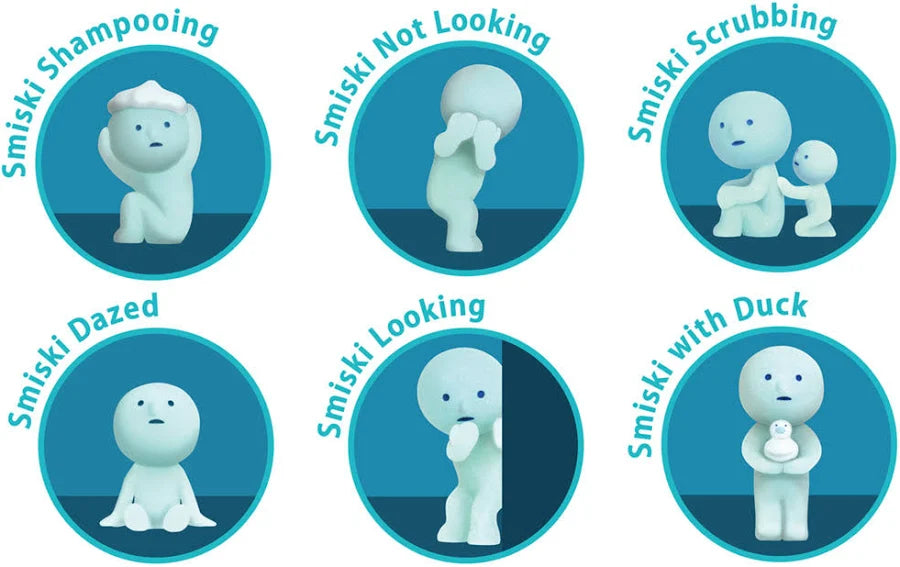 Smiski Minifigure Bath Series