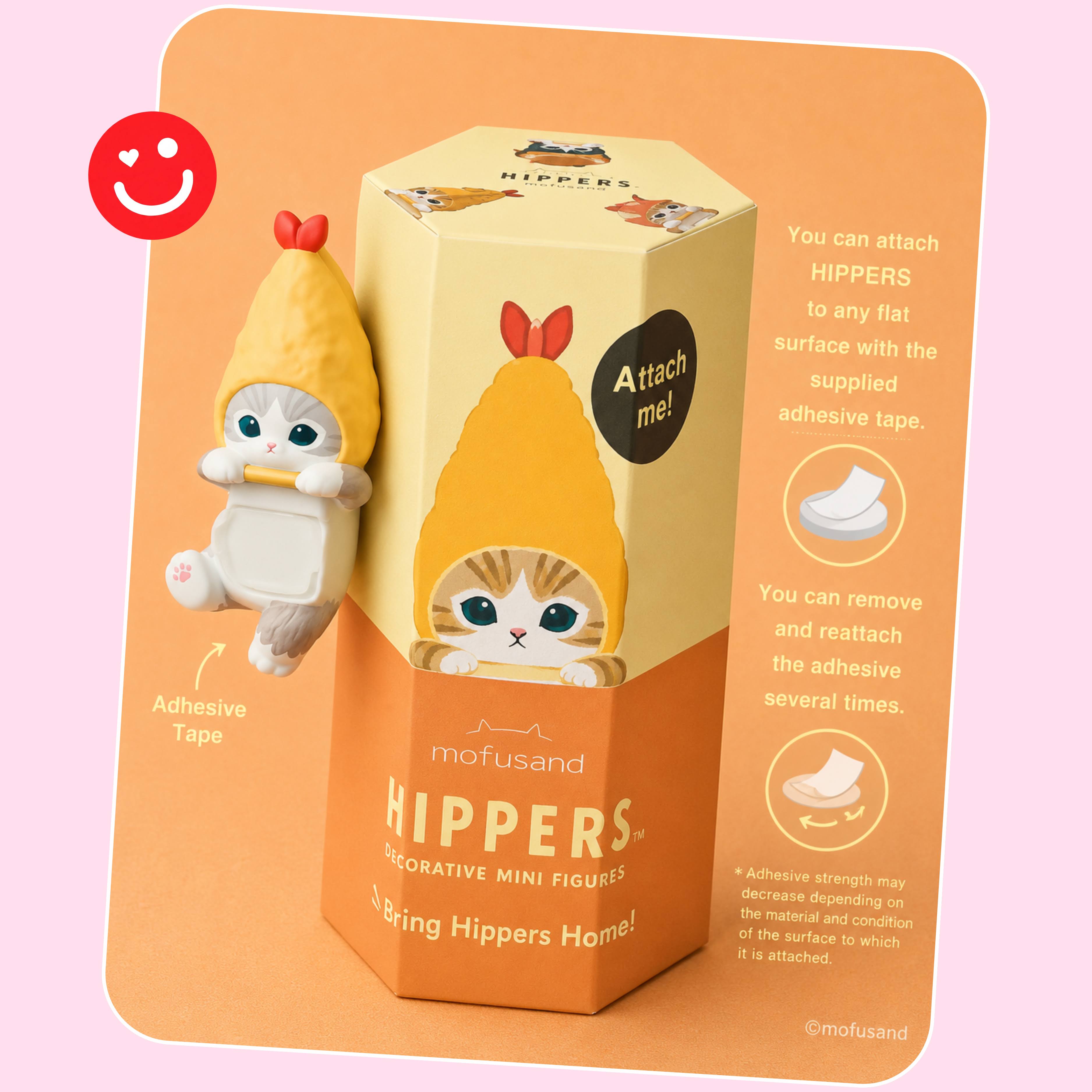 HIPPERS Mofusand Shrimp Meow