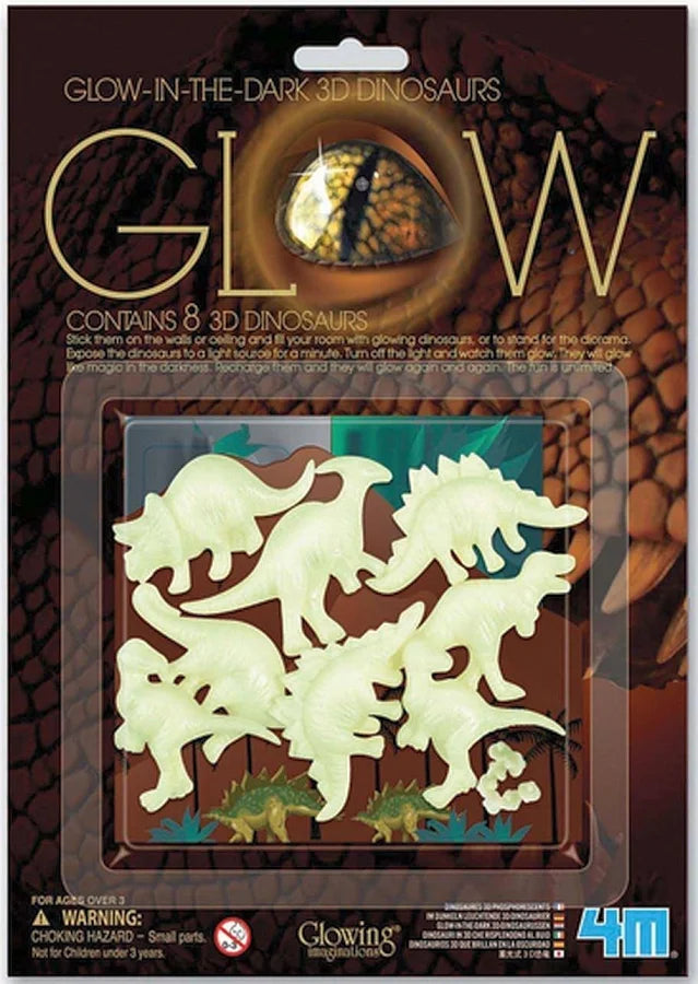 Glow-In-The-Dark 3D Dinosaur