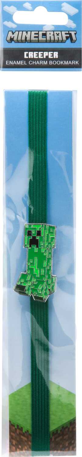 Minecraft: Creeper Enamel Charm Bookmark