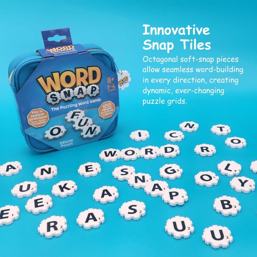 WordSnap Canvas Zipper Pouch