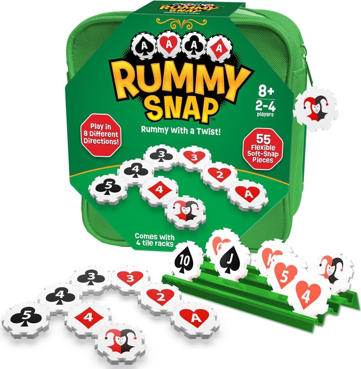 Rummy Snap Canvas Pouch