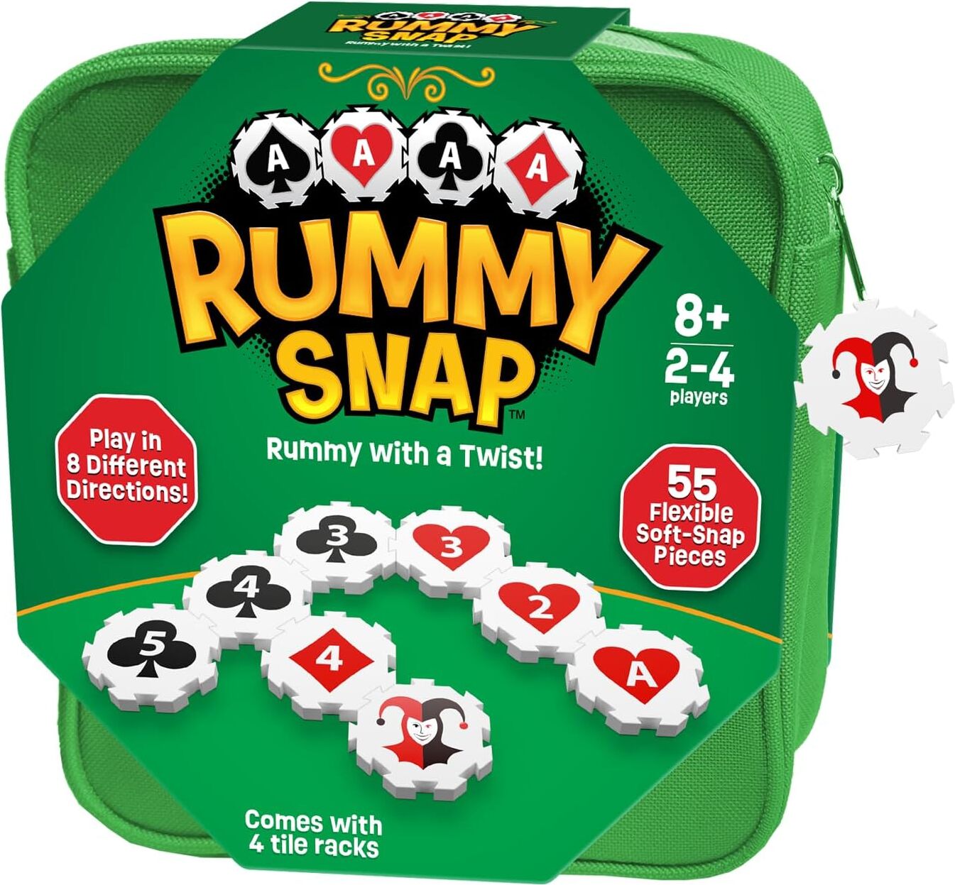Rummy Snap Canvas Pouch