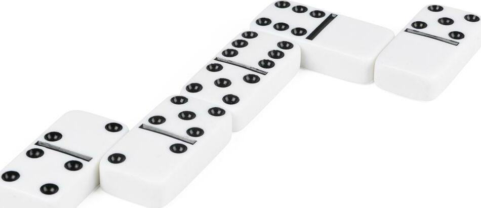 Cardinal Legacy Deluxe Double - 6 Dominoes