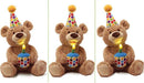 Happy Birthday Animated Teddy, 12-Inch