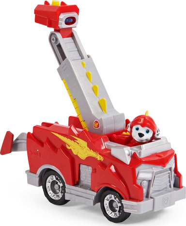 PAW Patrol Rescue Knights Marshall Transforming Toy Car with Collectible Action Figure