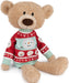 Sleigh Toothpick Bear with Holiday Sweater - 15 in