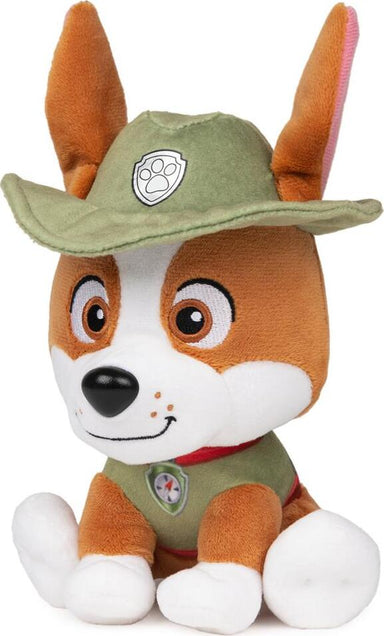 Paw Patrol Tracker Plush, 6-Inch (Embroidered Details)