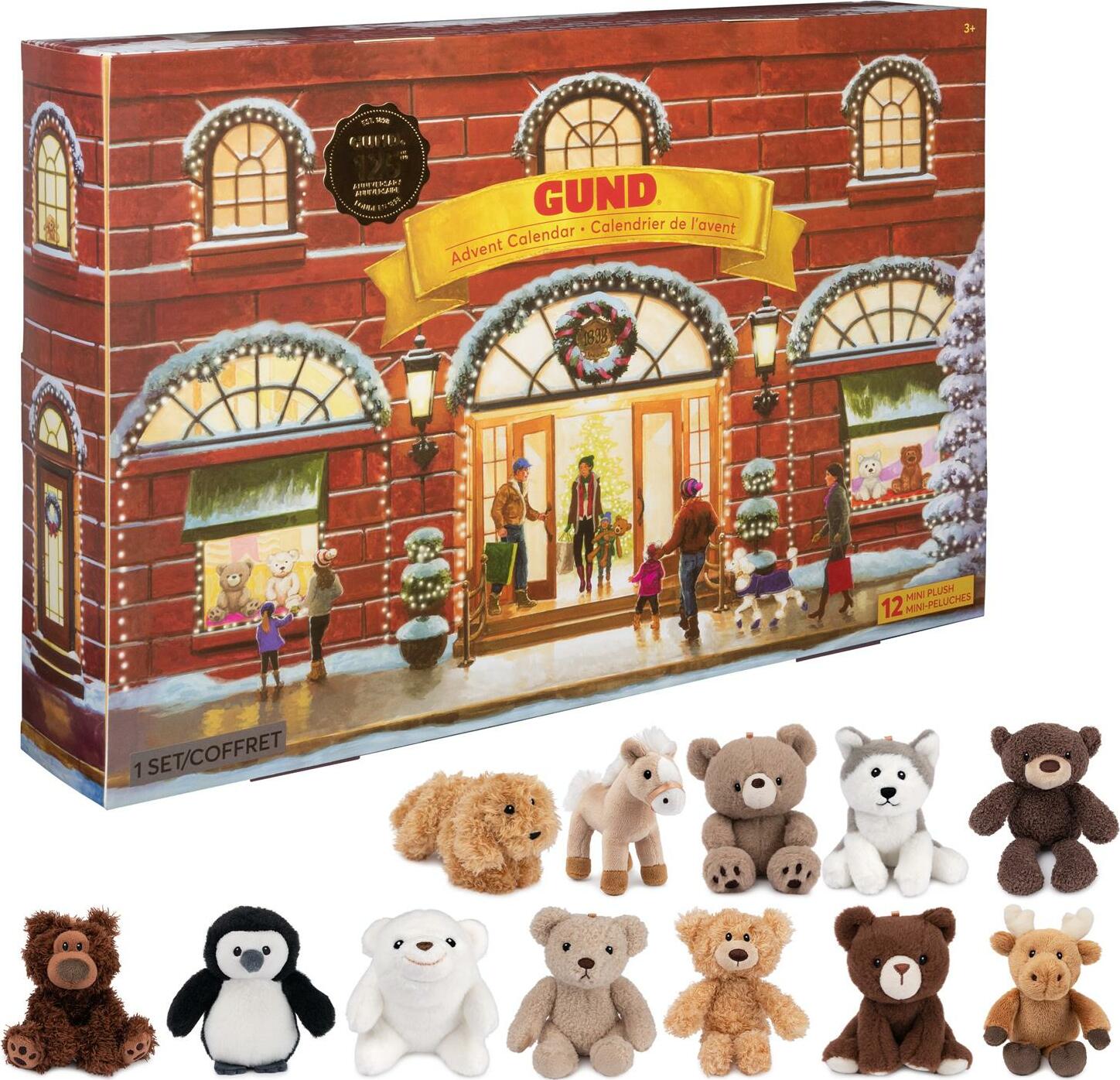 Gund 12-Day Holiday Advent Calendar