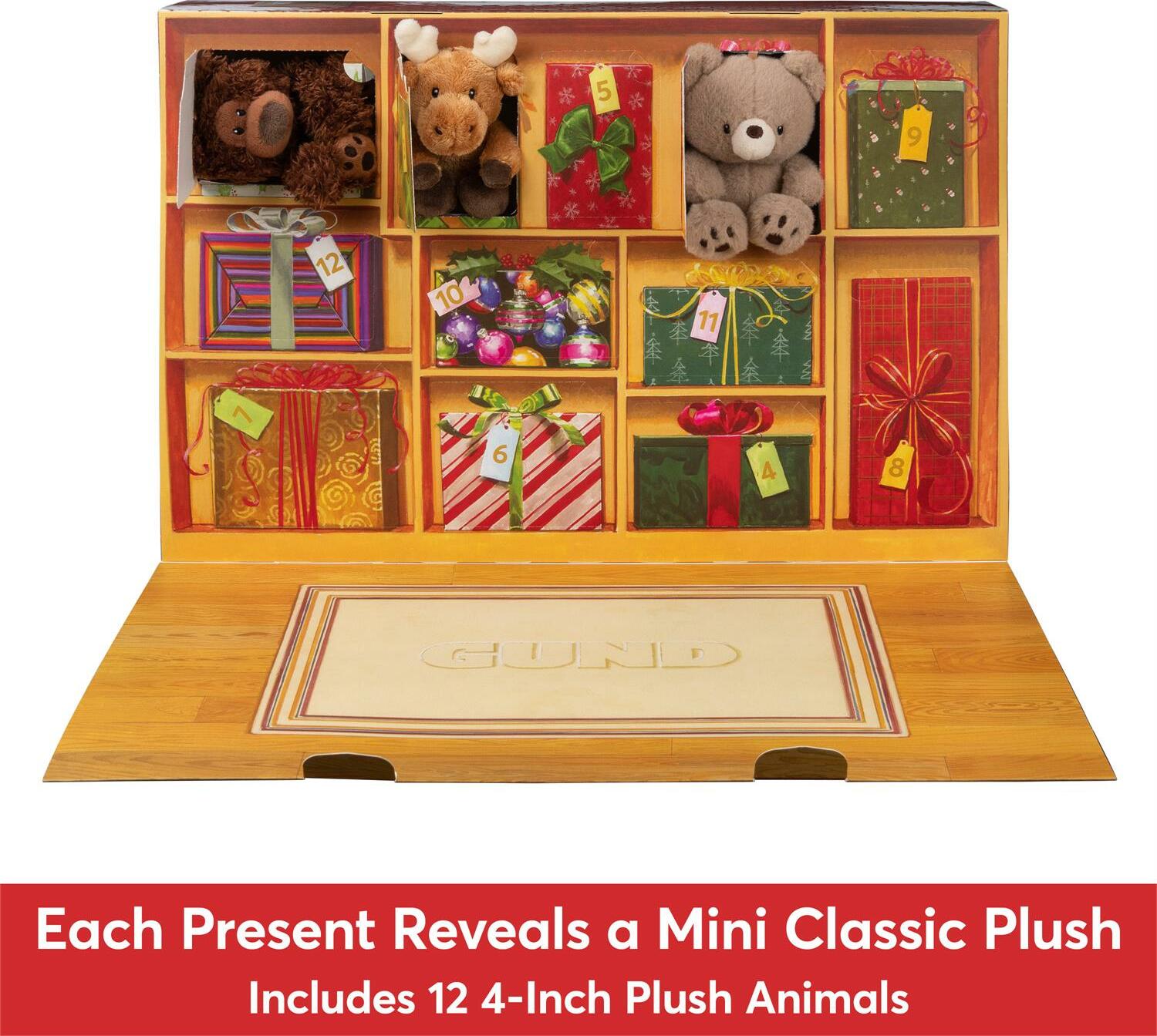 Gund 12-Day Holiday Advent Calendar