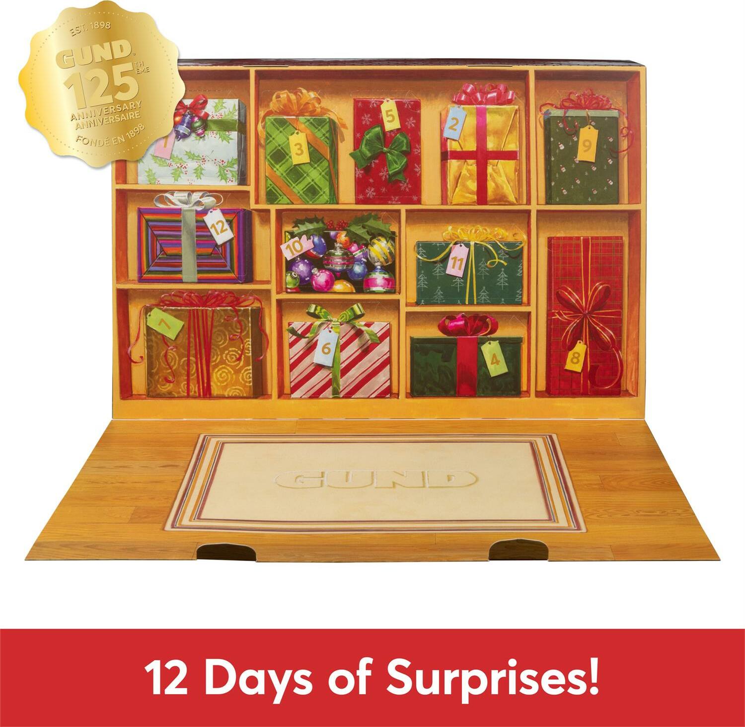 Gund 12-Day Holiday Advent Calendar