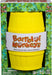 Barrel of Monkeys Retro Yellow Container