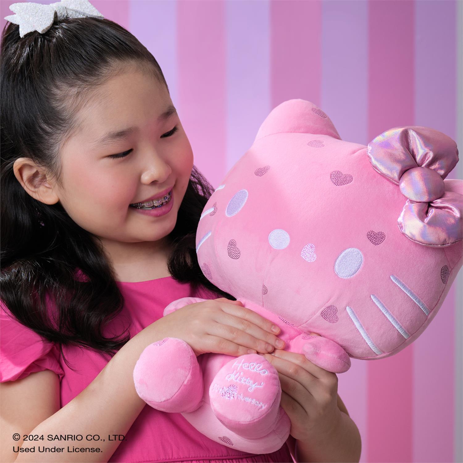 Hello Kitty 50th Anniversary Plush, 12-Inch