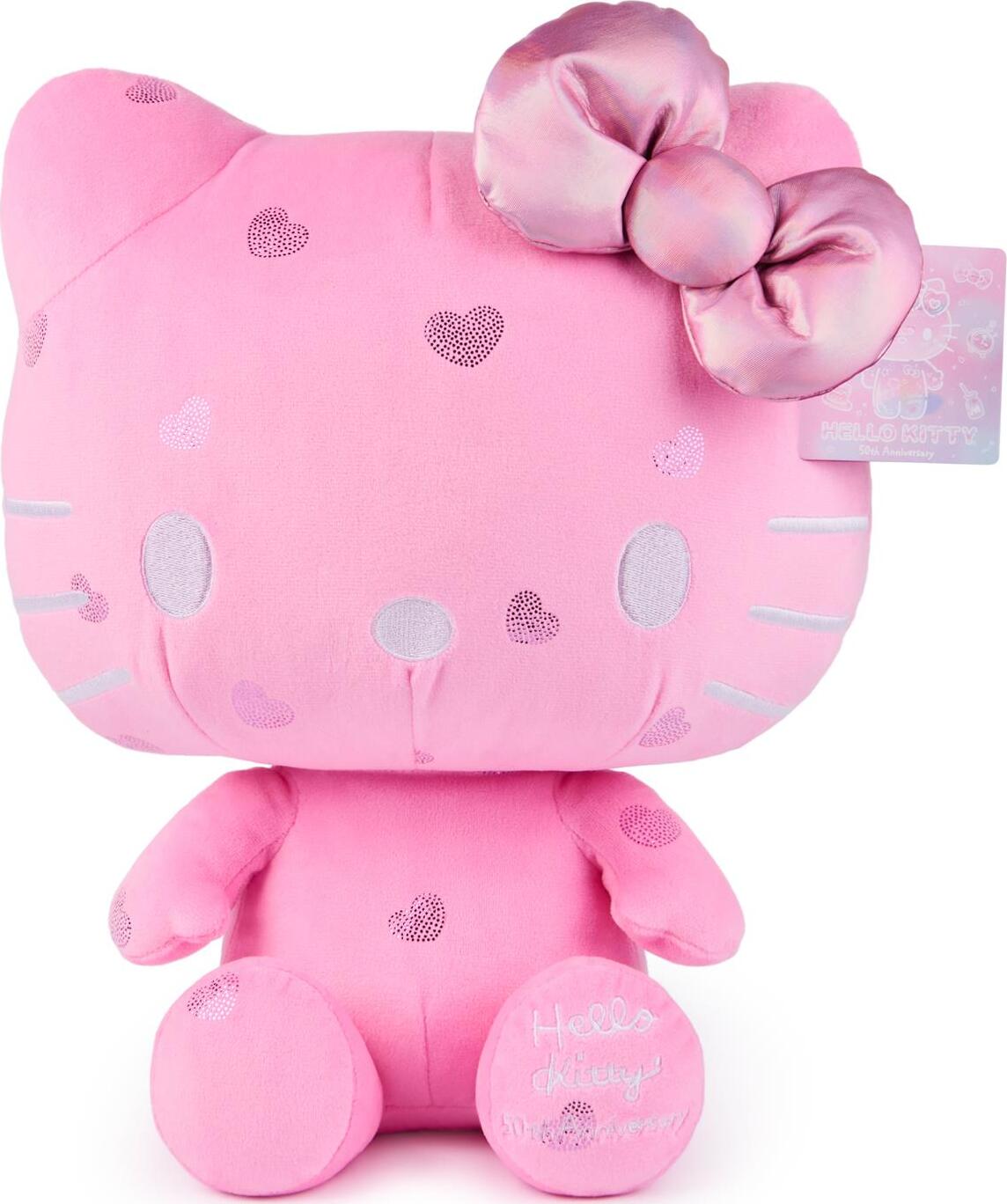 Hello Kitty 50th Anniversary Plush, 12-Inch