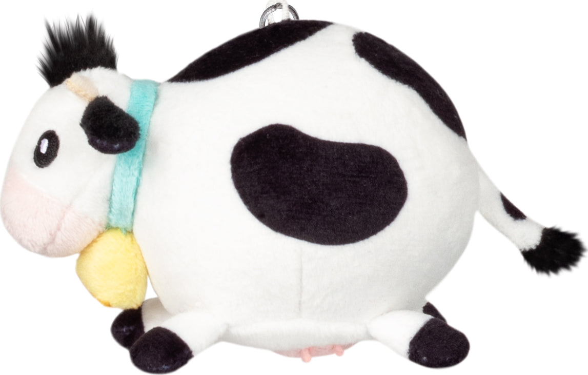 Micro Squishable Black & White Cow