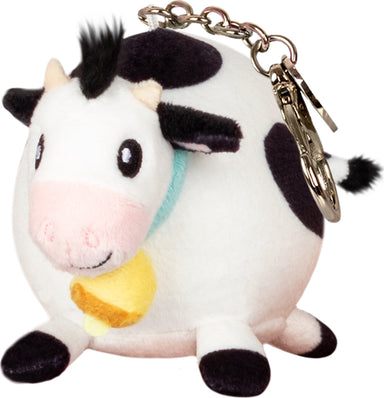 Micro Squishable Black & White Cow