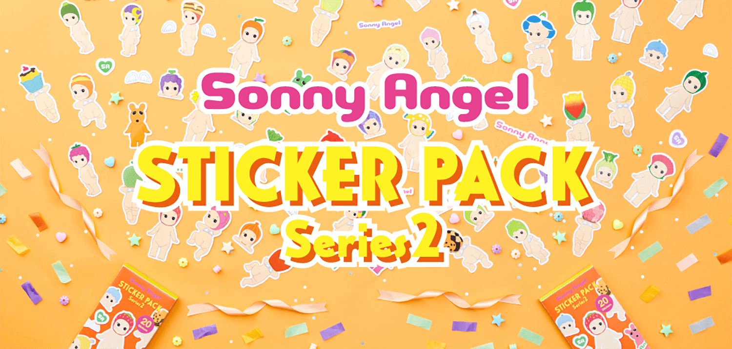 SONNY ANGEL STICKER PACK VOL 2