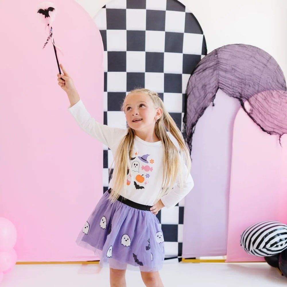 Ghost Bat Sequin Tutu 0-12M