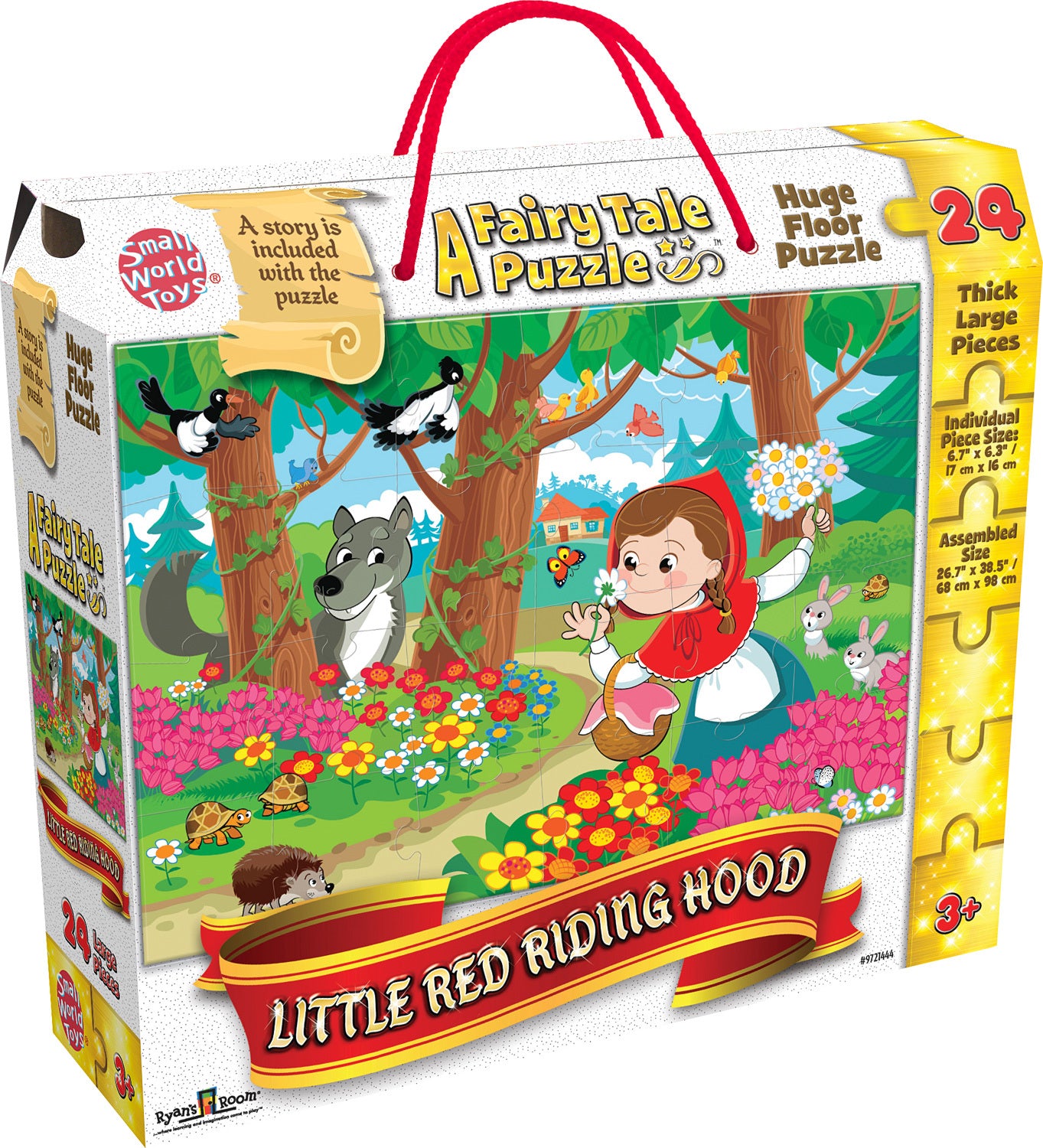 24Pc Red Riding Hood Floor Puzzle