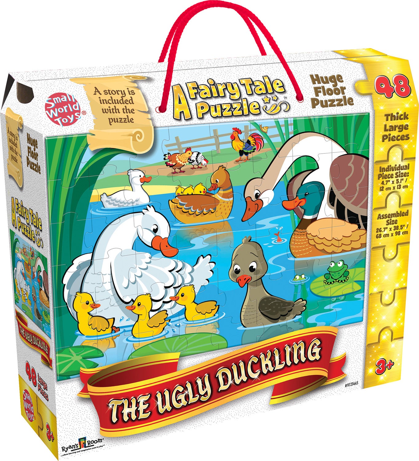 48Pc Ugly Duckling Floor Puzzle