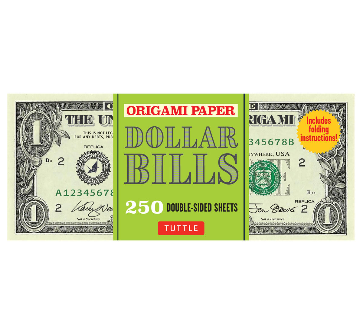 Dollar Bill Origami Paper Pack