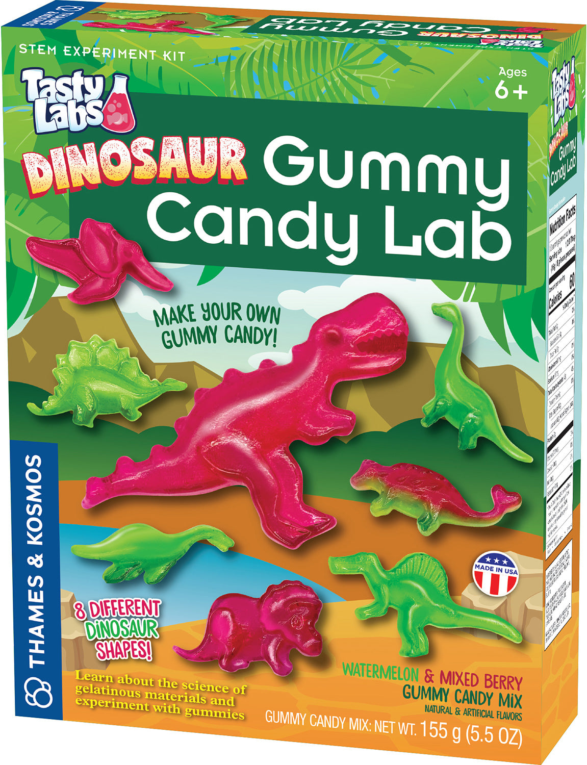 Tasty Labs: Dinosaur Gummy Candy Lab