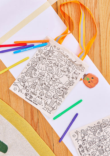 Design Your Own Trick-or-Treat Tote