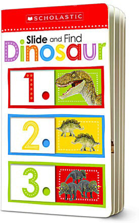 Slide and Find Dinosaurs 123 Board Book