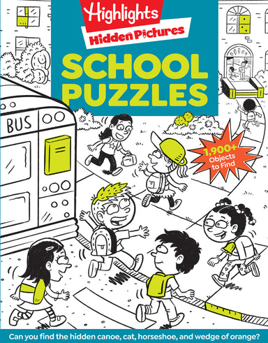 Highlights Hidden Pictures School Puzzles