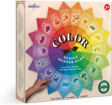 Color Puzzle Spinner Game