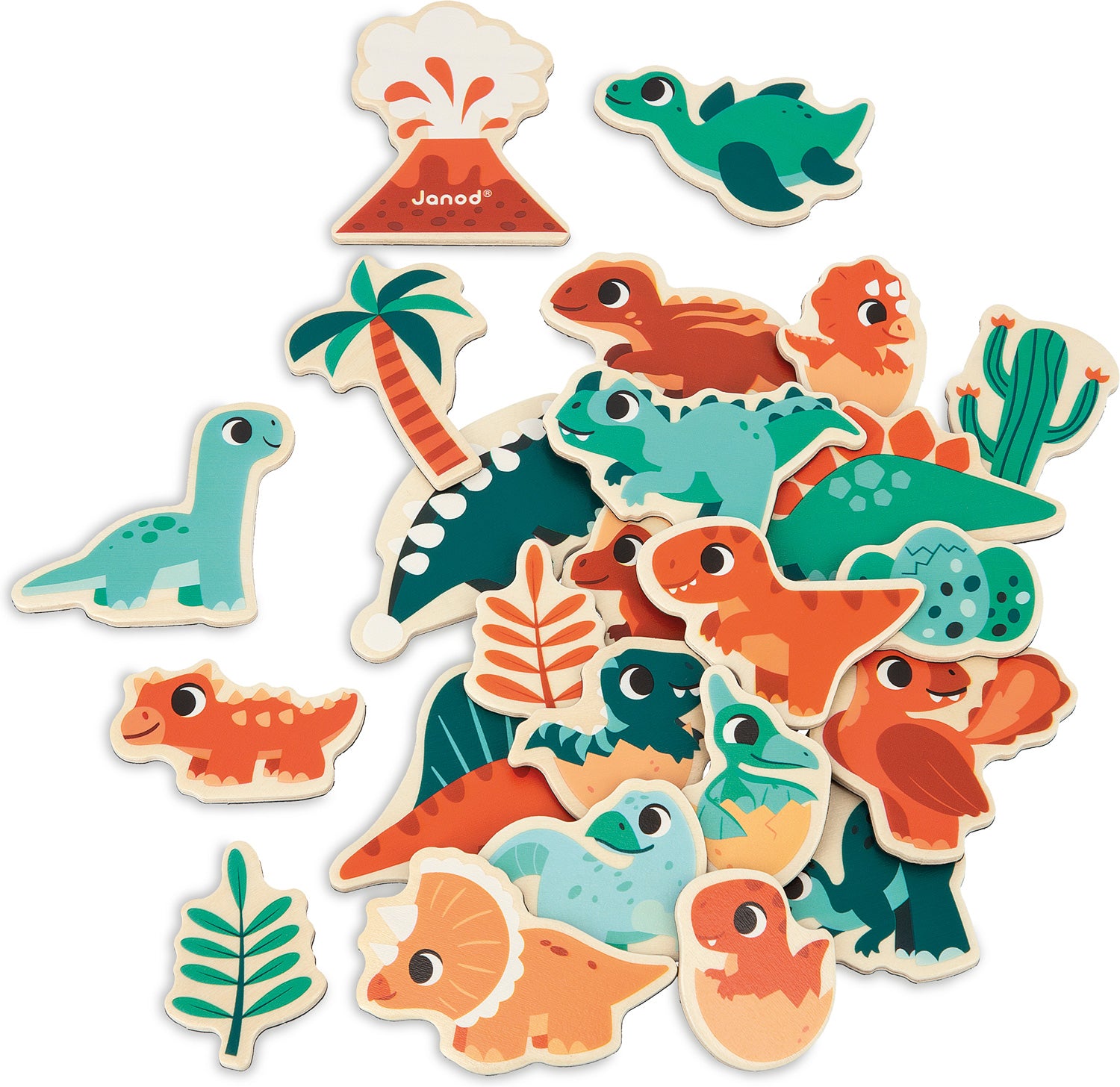 Dino Magnets 24 pieces