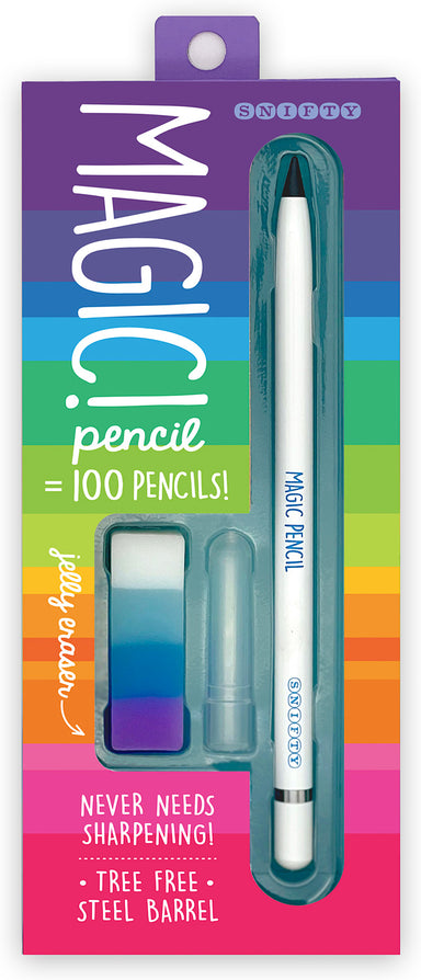 Magic! Pencil - White with Jelly Eraser