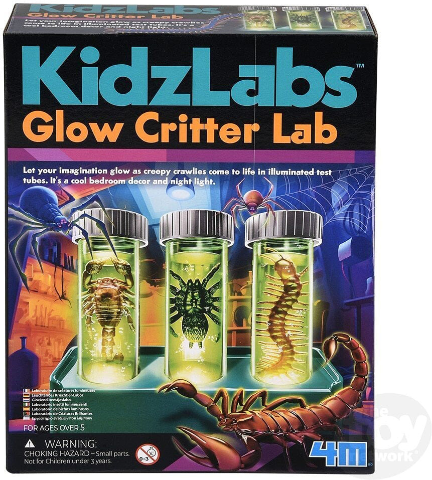 KidzLabs Glow Critter Lab