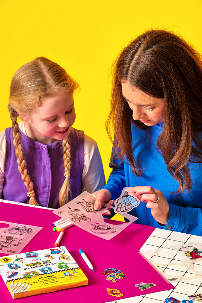 OOLY x PEANUTS DIY Shrink Art Kit