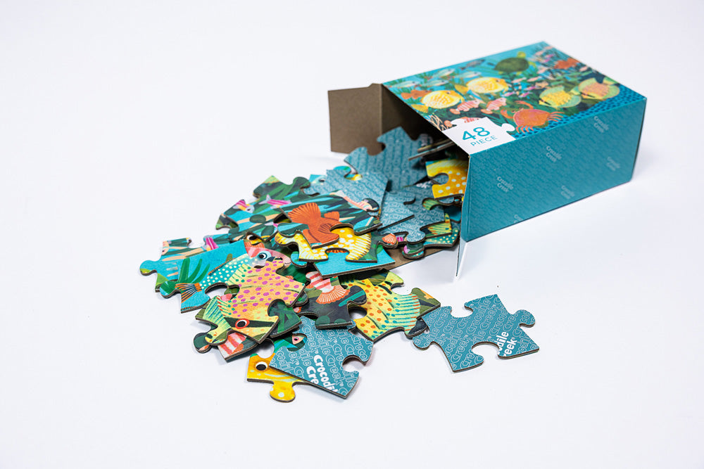 Four Puzzles to Grow On - Playful Pets