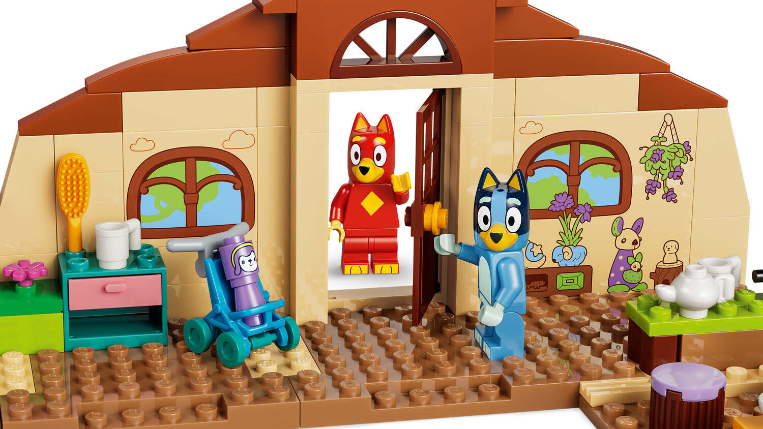 BLUEY School with Rusty and Bluey