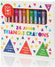24 Jumbo Triangle Crayons